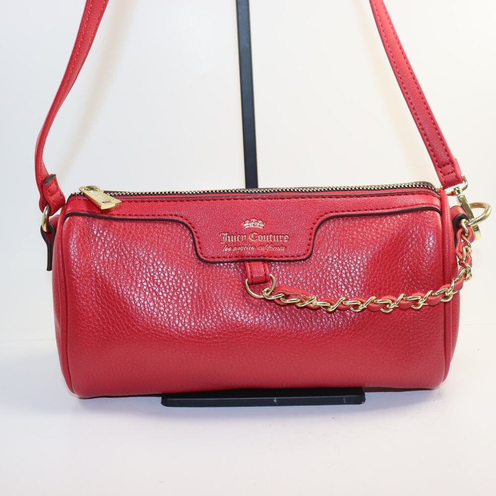 Juicy Couture‎ PU Leather cross body with chain detail